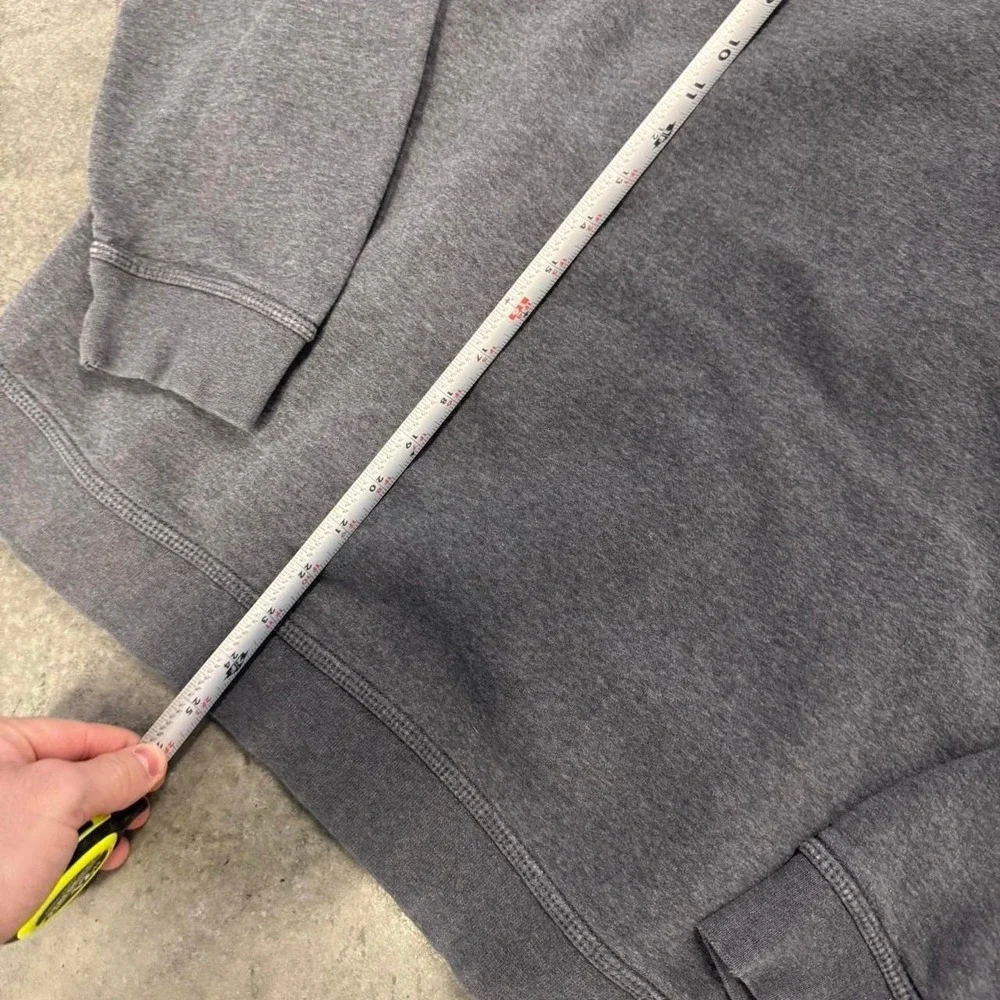 Vintage Nike Hoodie XL Boxy Cropped Gray Sweatshirt Athletic Essential X-Large
